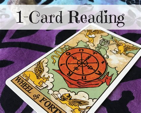 In Depth One Card Tarot Reading One Card Reading 1 Card Etsy