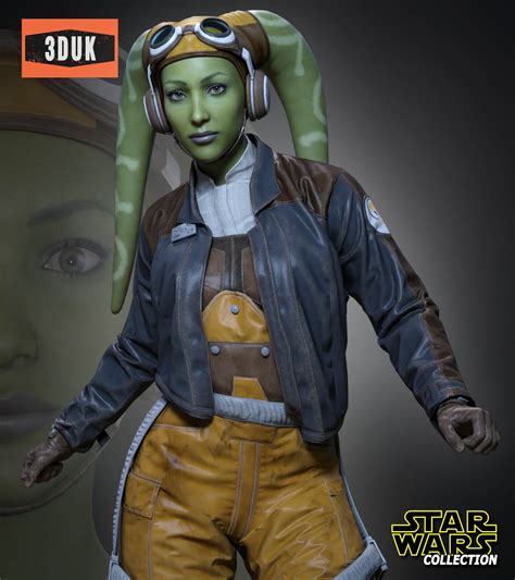 Hera Syndulla For G8F Daz Content By 3DUK