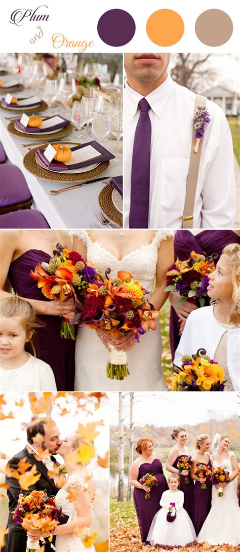 Get Inspired By These Awesome Plum Purple Wedding Color