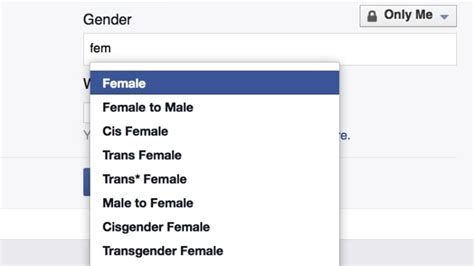 Facebook Adds New Gender Option For Users Fill In The Blank Cbc News