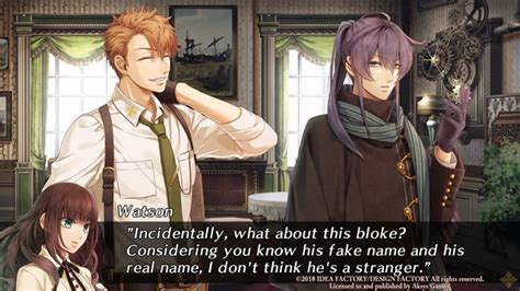 Code Realize Uses Herlock Sholmes Route To Add More Mystery Siliconera
