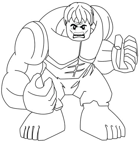 Lego hulk coloring page from lego super heroes category. 25 Best Hulk Coloring Pages For Kids - Visual Arts Ideas