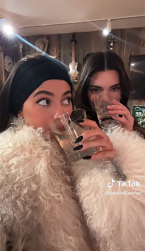 Kendall Kylie Jenner Poke Fun At Kathy Hilton Lisa Rinnas Tequila