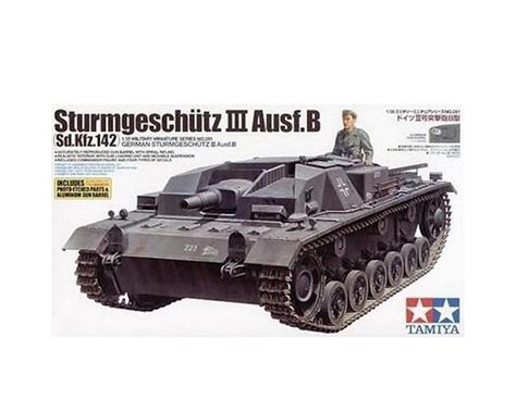 Tamiya 135 German Sturmgeschutz Iii Ausf B Tank Model Kit Tam35281