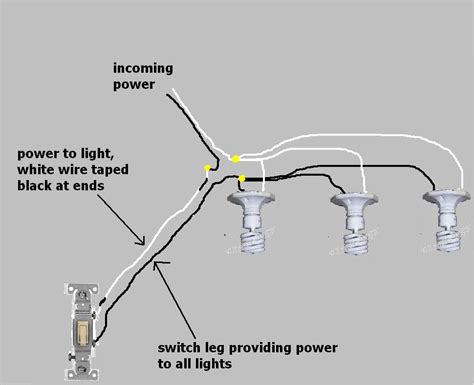 Wiring Multiple Recessed Lights To One Switch