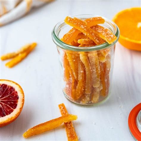 How To Make Candied Citrus Peel From Scratch Garlic And Zest