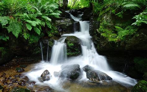 2k Free Download Small Waterfall In The Black Forest Germany River