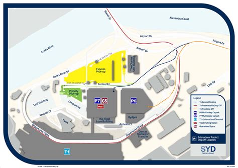 Map Of Sydney Airport Map Of Staten