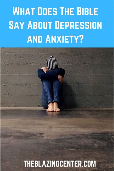 He turned to me and heard my cry. What Does The Bible Say About Depression and Anxiety?