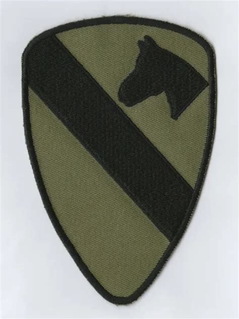 1st Cavalry Division Patch Subdued Twill Reproduction Vietnam