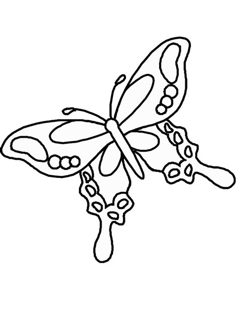 Printable Butterfly Pictures Coloring Home