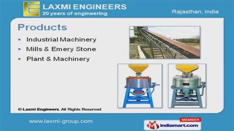 Industrial Machinery By Laxmi Engineers Jodhpur Youtube