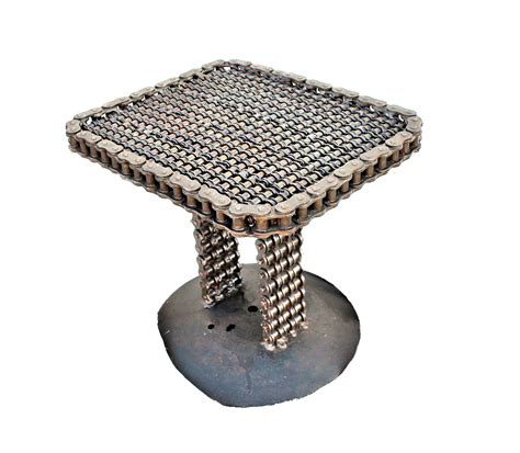A wide variety of steel table top conveyor chain options are available to you, such as plastic, alloy, and stainless steel. Buy a Custom Chain Art End Table - Chain Art Furniture ...