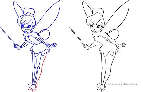 Tinkerbell Easy Drawing At Getdrawings Free Download