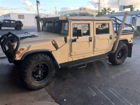 1990 Tan Hmmwv For Sale With Hummer H1 Hard Doors Air Conditioninghood