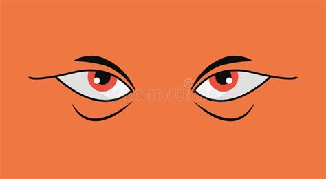 Angry Eyes Design Stock Vector Illustration Of Eyebrow 116281686