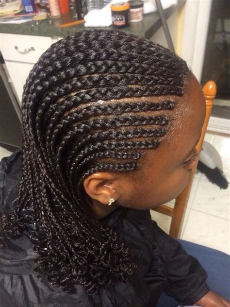 We are striving to be a comfortable and inviting african braiding & weaving salon with a focus on courteous service and a professional staff. 3 layers of cornrows - Yelp