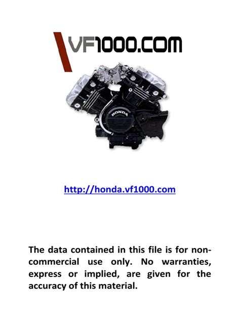 Honda Parts Catalogue Vf1000r Pdf Manual Transmission Machines