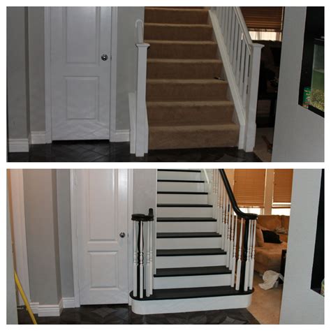 Before And After Stairscase Decor Home Decor