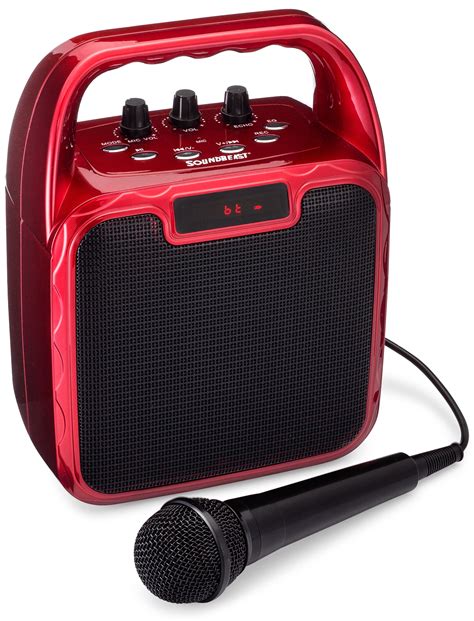 Soundbeast Pegasus Red Karaoke Machine And Portable Pa Speaker System
