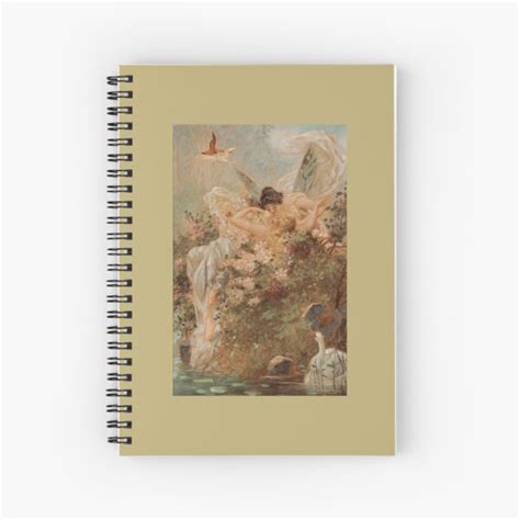 Sapphic Renaissance Painting Spiral Notebook For Sale By Cherryana Redbubble