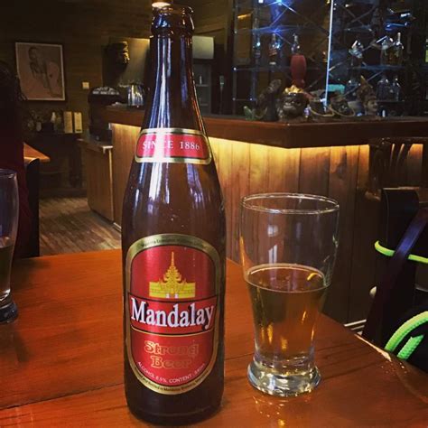 Mandalay Strong Beer Explore Yangon