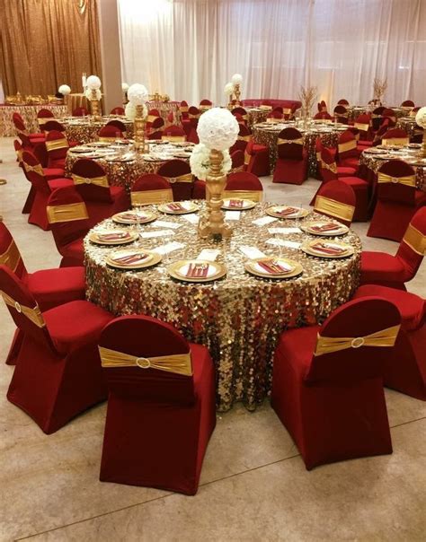 Red Wedding Decorations Sweet 16 Decorations Quince Decorations Red Quinceanera Dresses