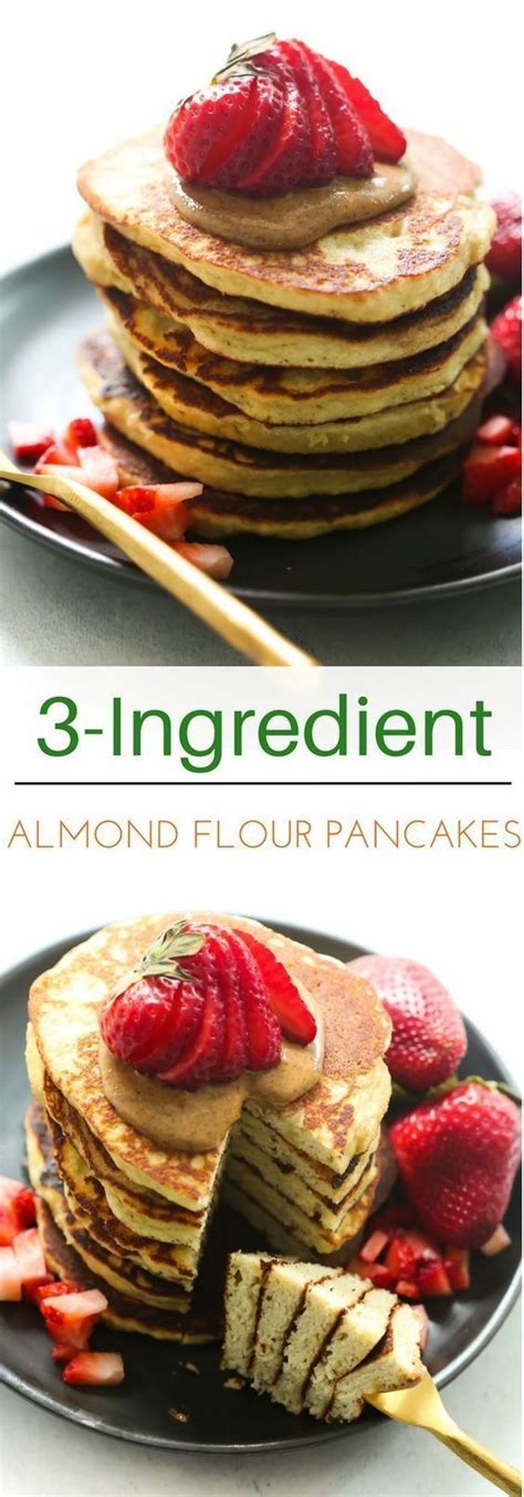 Most meatball recipes include a panade, which is a mixture of bread crumbs and liquid that adds moisture to the ground meat. This 3-ingredient Almond Flour Pancake Recipe is made in a ...