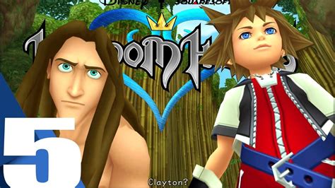 Kingdom Hearts 1 Hd Gameplay Walkthrough Part 5 Tarzan And Deep Jungle