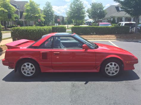 1989 Toyota Mr2 Supercharged Edition Collectible Not A Super Edition