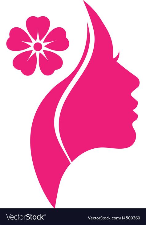 Woman Salons Spa And Shop Logo Vector Image On In 2020 Shop Logo