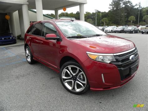 Ruby Red 2013 Ford Edge Sport Exterior Photo 69889045