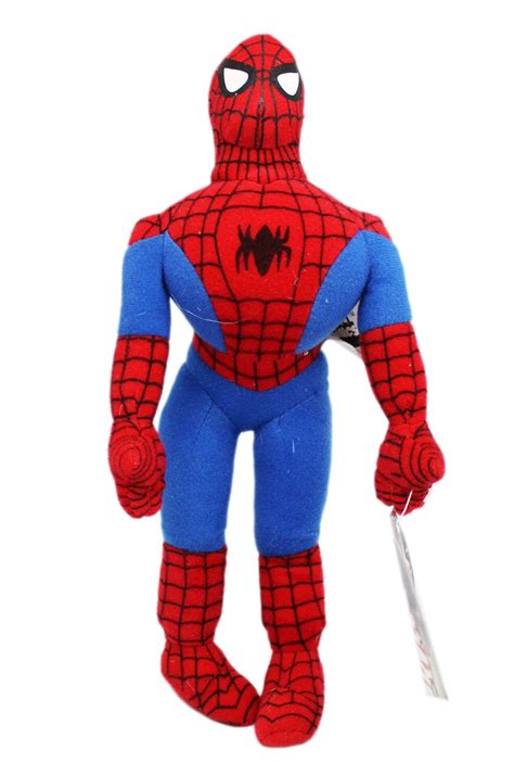 Ultimate Marvel Spider Man At Attention Pose Small Stuffed Toy With