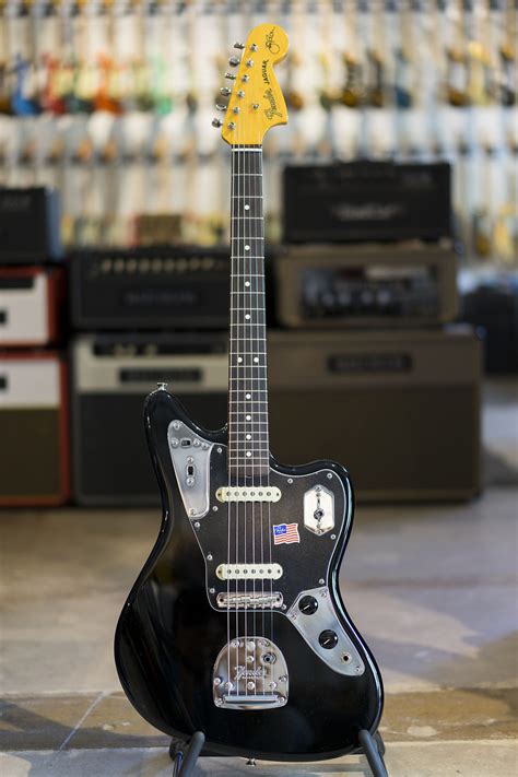 Fender Johnny Marr Signature Jaguar Black 103 Reverb