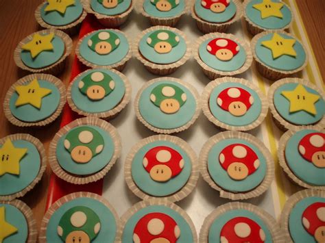 Red and white 50th birthday cake. - SUPER MARIO CUPCAKES | Super mario cupcakes, Cupcakes ...