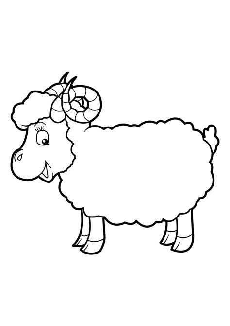 Mouton Coloriages Animaux Moutons
