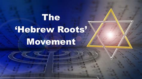 The ‘hebrew Roots Movement Part 1 Faith And Self Defense