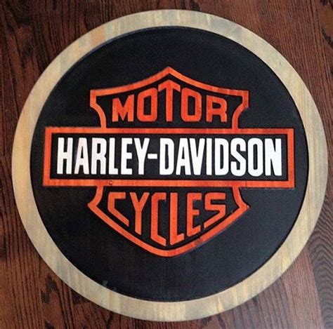 Harley Davidson Wall Sign Harley Davidson Harley Davidson Logo Harley