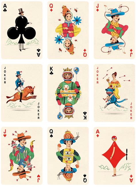 Playing Cards Illustrations By Jonathan Burton