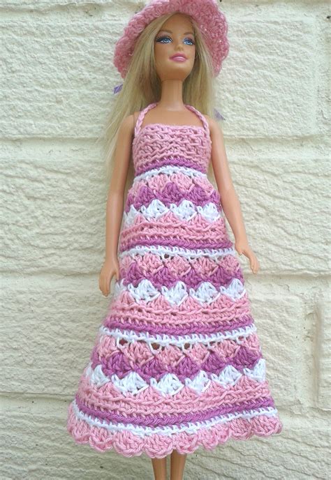 Pin By Debbie Llewellyn On Diy Barbie Crochet Doll Dress Barbie