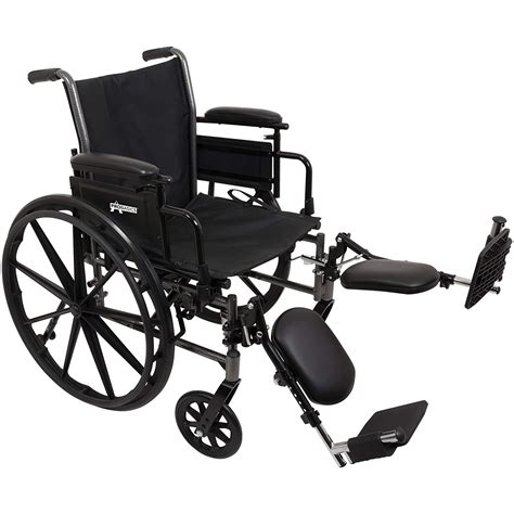 Probasics Lightweight Wheelchair For Adults Flip Back Height