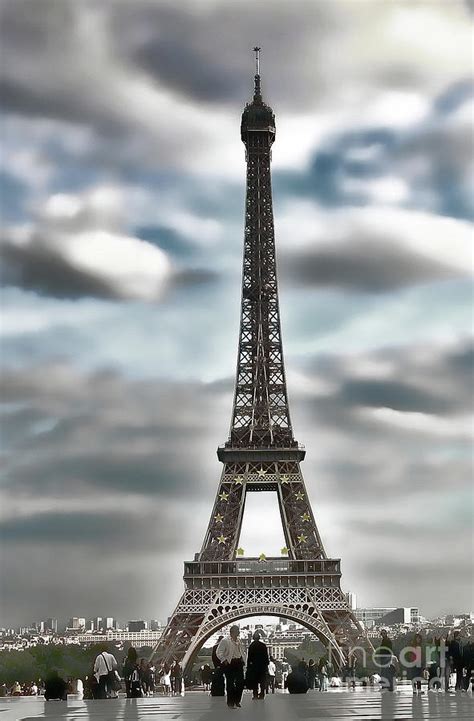 Eiffel Tower Moods Photograph By Chuck Kuhn Pixels