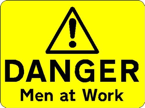 Men At Work Road Signs Clipart Best