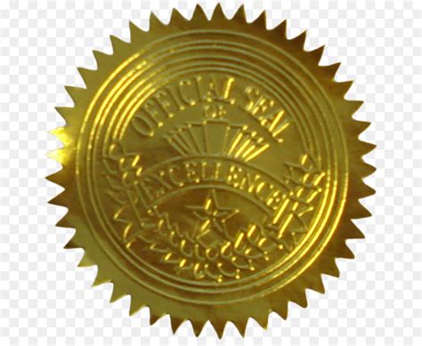 Gold Seal Certificate Gold Seal Png Transparent Png Kindpng Bank Home Com