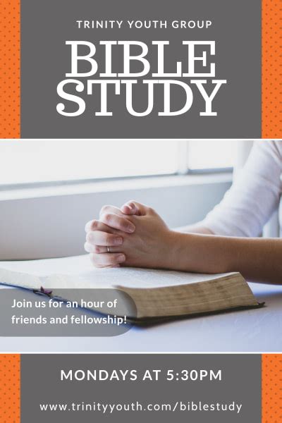 Bible Study Poster Templates Mycreativeshop