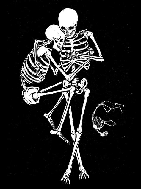 Pin By °° Hōkū Lani¤ On Love Skeleton Art Skeleton Drawings