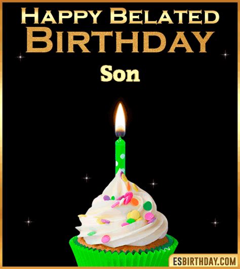 Happy Birthday Son Gif Images Animated Wishes Gifs