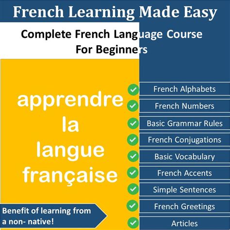French for complete beginners - My Learning Guru