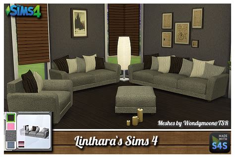 Livingroom Lintharassims4 Sims 4 Cc Furniture Living Rooms Sims