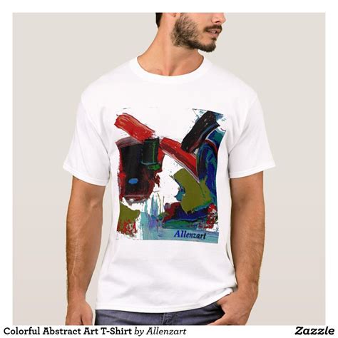 Colorful Abstract Art T Shirt Colorful Abstract Art